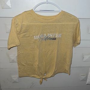 Hollister tie-front tee